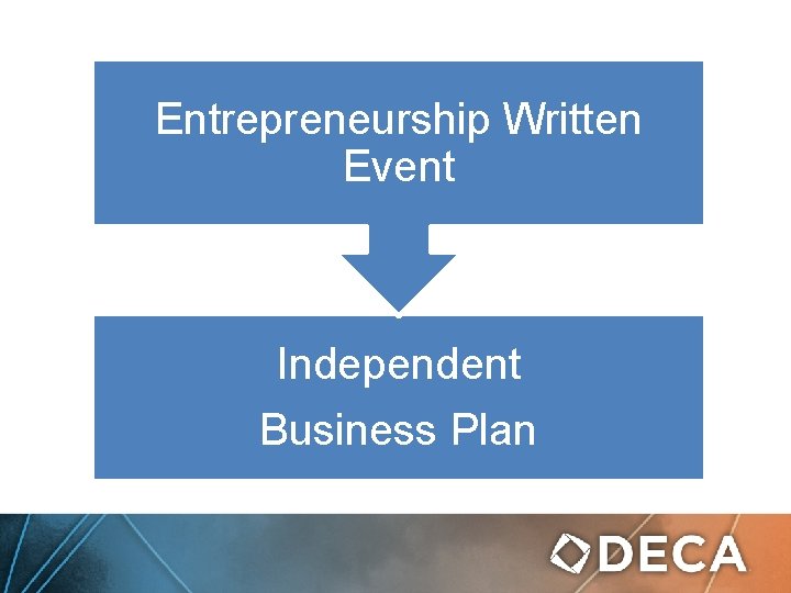 Entrepreneurship Written Event Independent Business Plan 