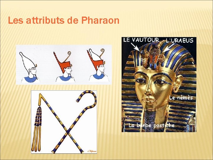 Les attributs de Pharaon 