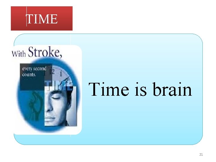 TIME Time is brain 21 