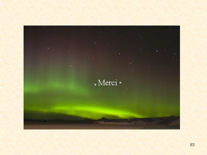 * Merci * 83 