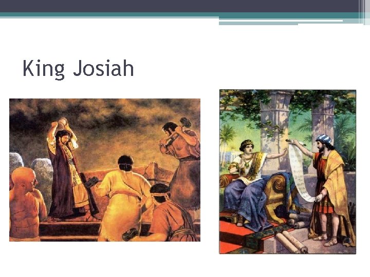 King Josiah 