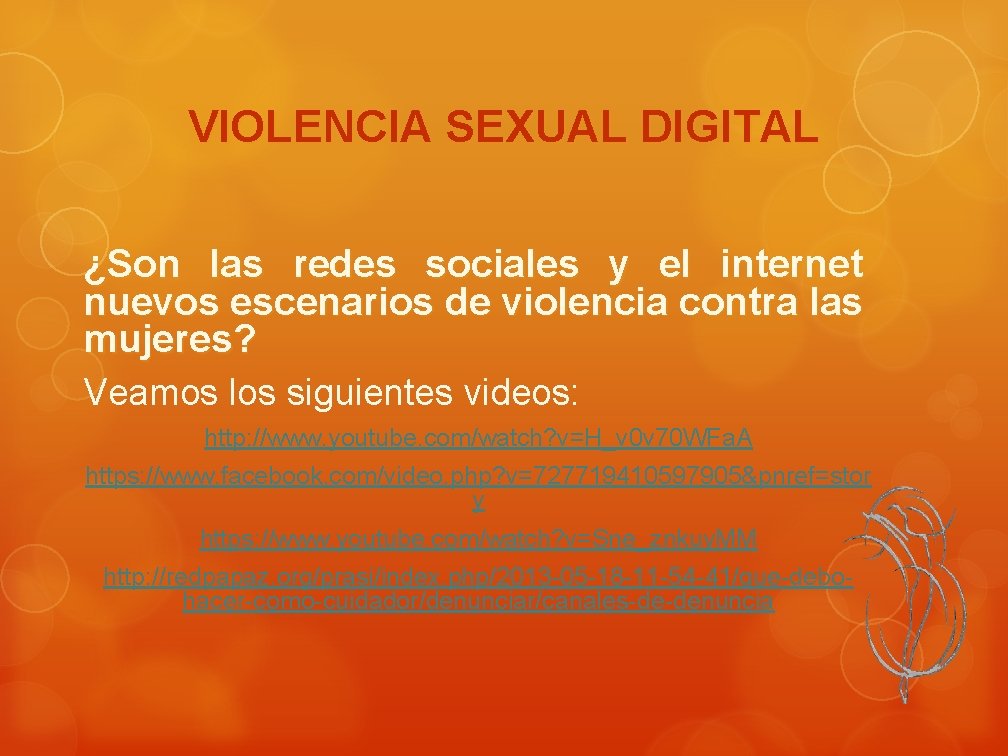 VIOLENCIA SEXUAL DIGITAL ¿Son las redes sociales y el internet nuevos escenarios de violencia