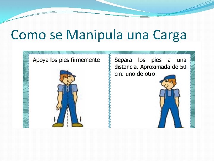 Como se Manipula una Carga 