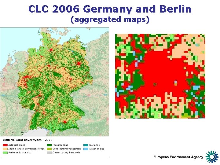 CLC 2006 Germany and Berlin (aggregated maps) 