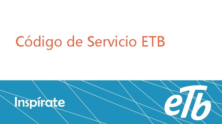 Código de Servicio ETB 