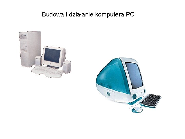 Budowa i działanie komputera PC 