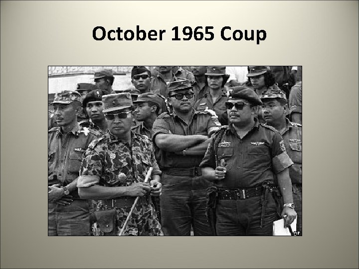 October 1965 Coup 