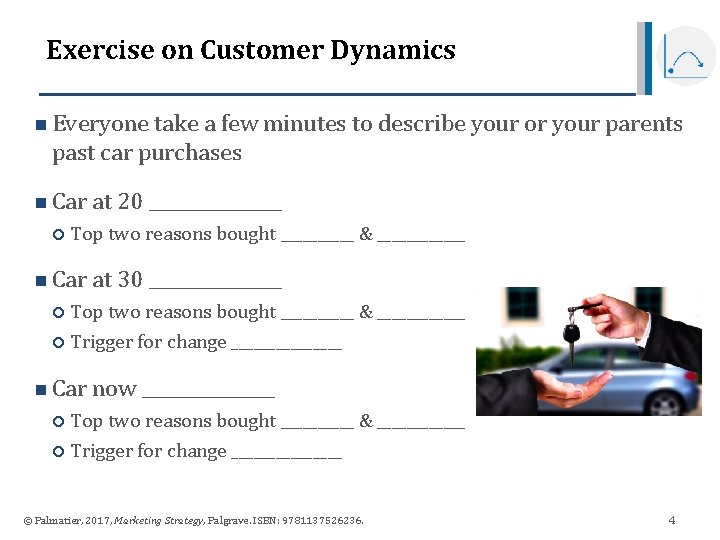 Exercise on Customer Dynamics n Everyone take a few minutes to describe your or Exercise on Customer Dynamics n Everyone take a few minutes to describe your or