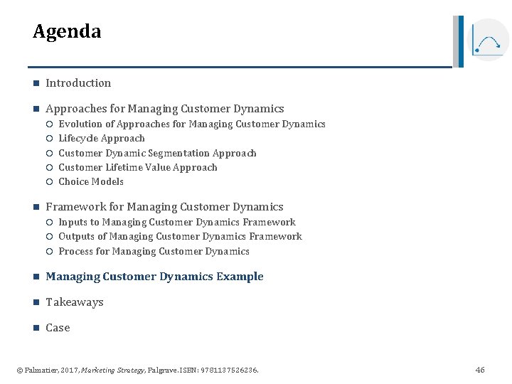 Agenda n Introduction n Approaches for Managing Customer Dynamics n Evolution of Approaches for Agenda n Introduction n Approaches for Managing Customer Dynamics n Evolution of Approaches for