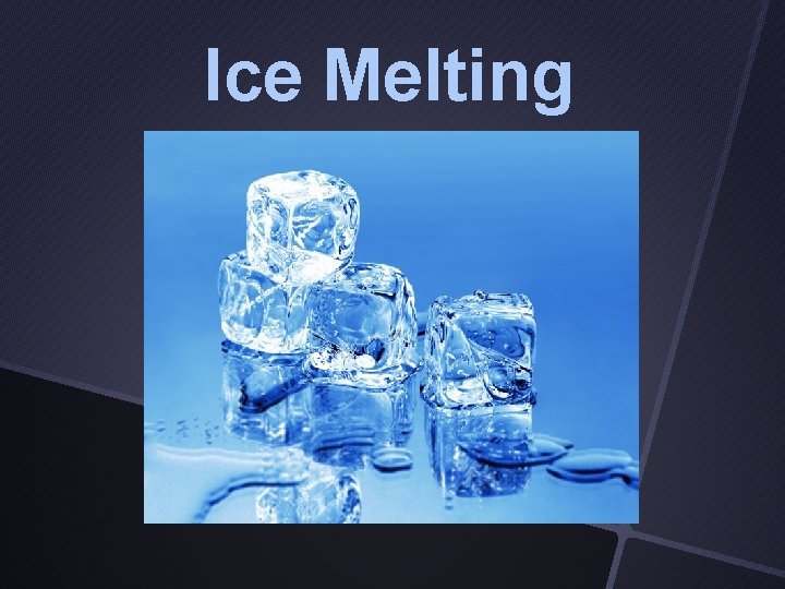 Ice Melting 