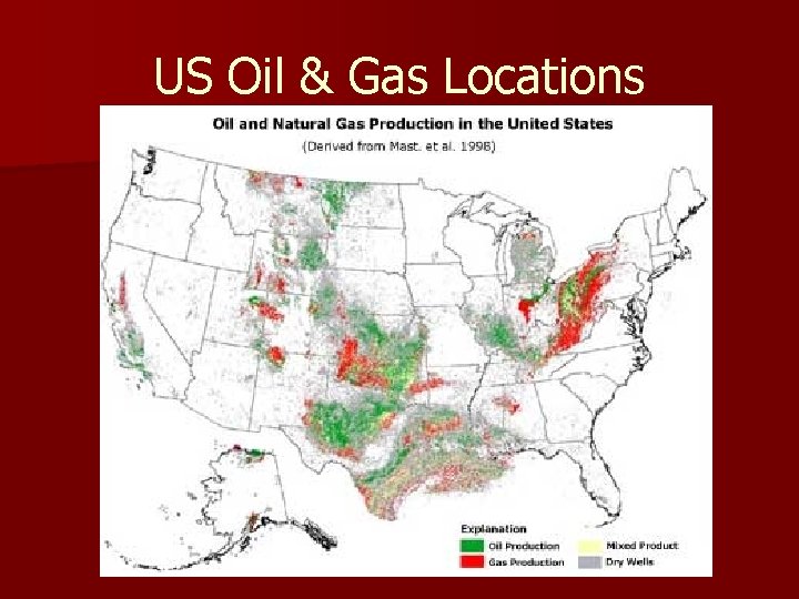 US Oil & Gas Locations 