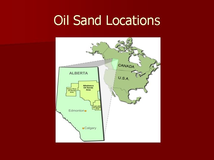 Oil Sand Locations 