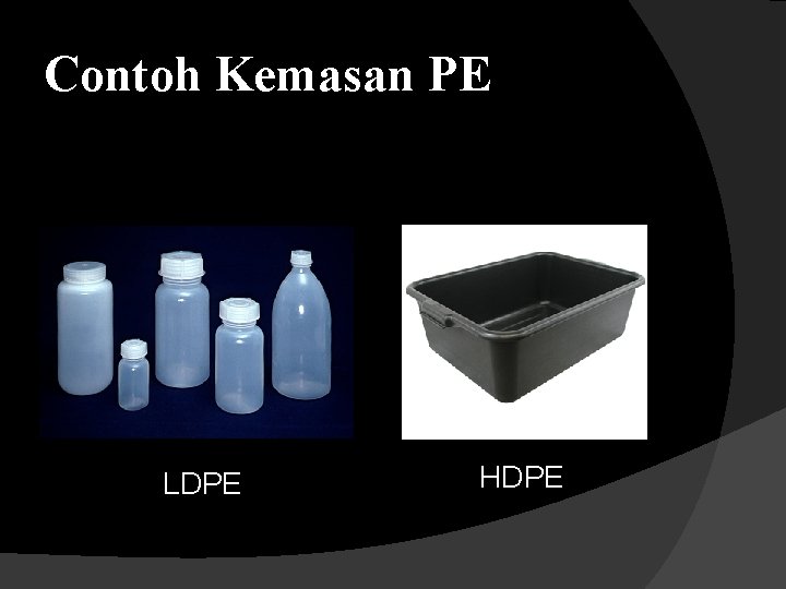 Contoh Kemasan PE LDPE HDPE 