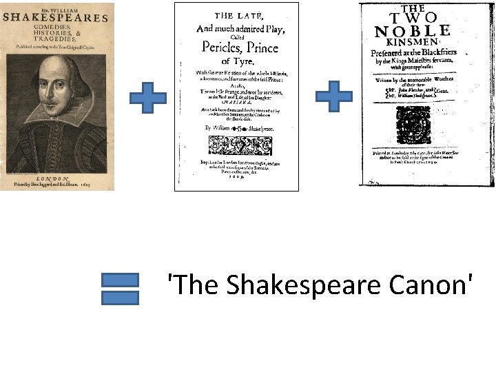 'The Shakespeare Canon' 