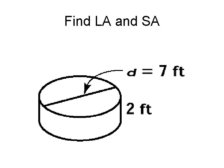 Find LA and SA 