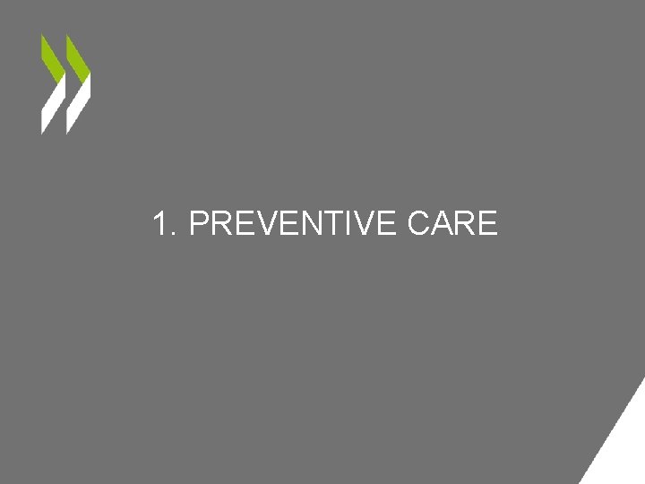 1. PREVENTIVE CARE 