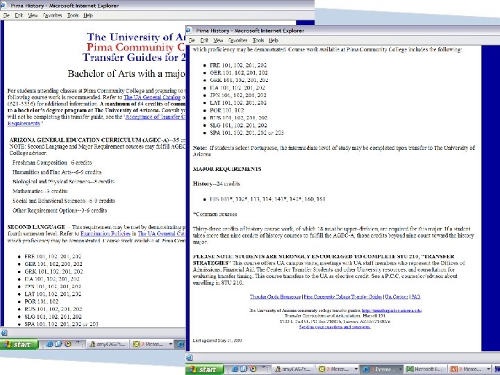 Transfer Guides http: //az. transfer. org/cas 