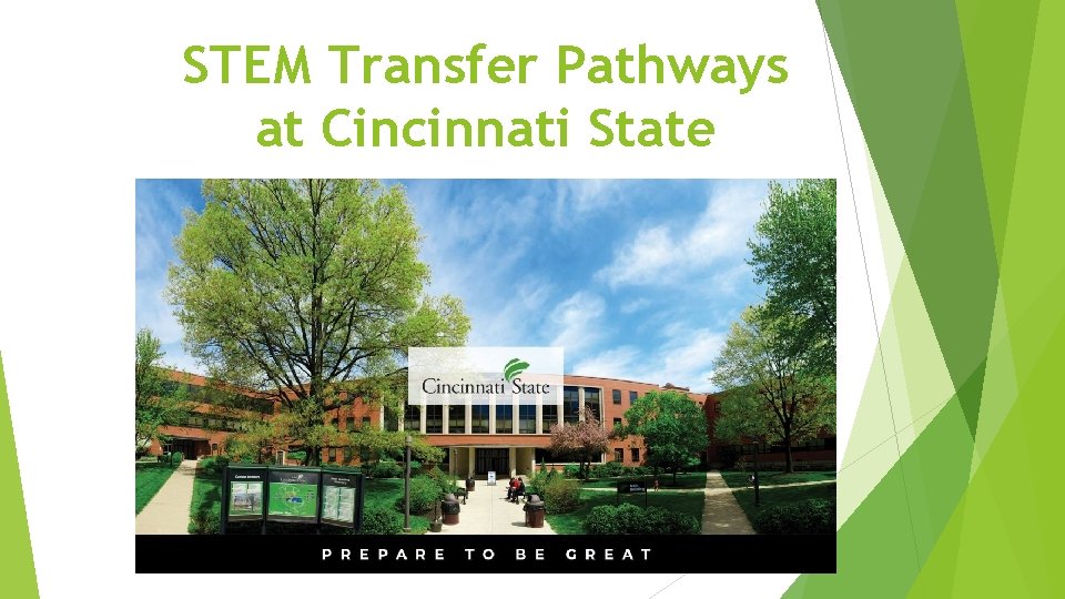 STEM Transfer Pathways at Cincinnati State 