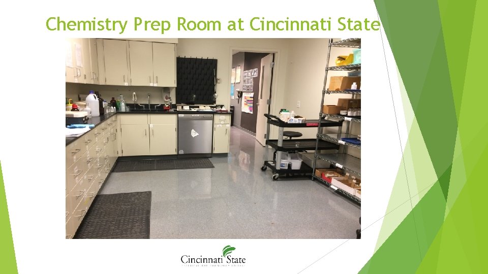 Chemistry Prep Room at Cincinnati State 