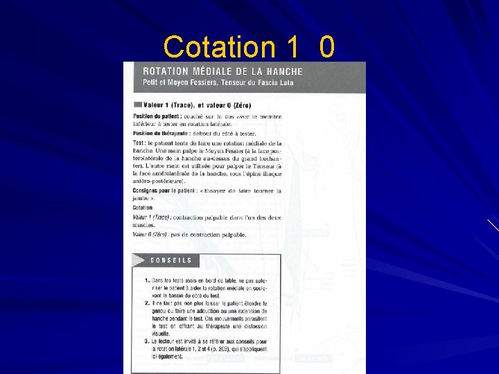 Cotation 1 0 