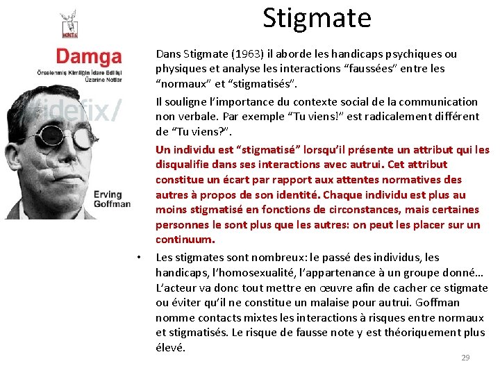 Stigmate • • Dans Stigmate (1963) il aborde les handicaps psychiques ou physiques et