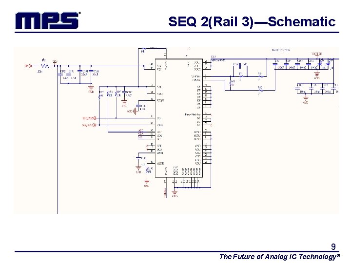 SEQ 2(Rail 3)---Schematic 9 The Future of Analog IC Technology® 