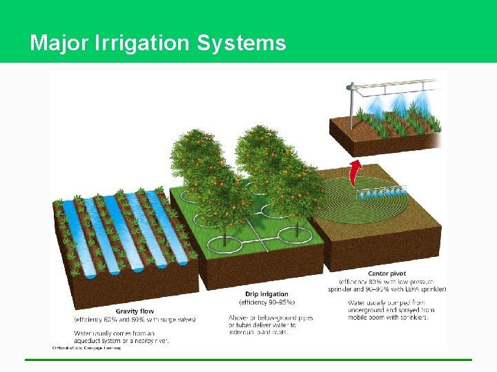 Major Irrigation Systems 
