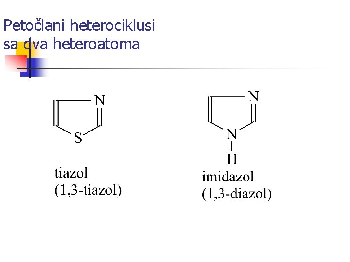 Petočlani heterociklusi sa dva heteroatoma 