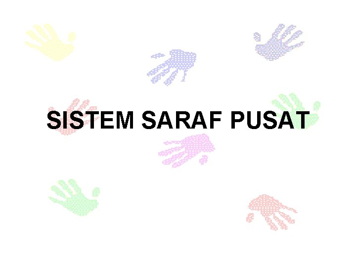 SISTEM SARAF PUSAT 