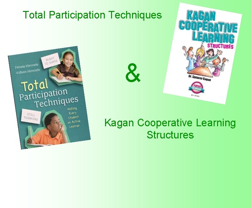 Total Participation Techniques & Kagan Cooperative Learning Structures 