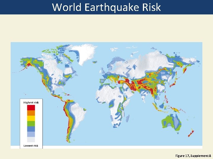 World Earthquake Risk Figure 17, Supplement 8 