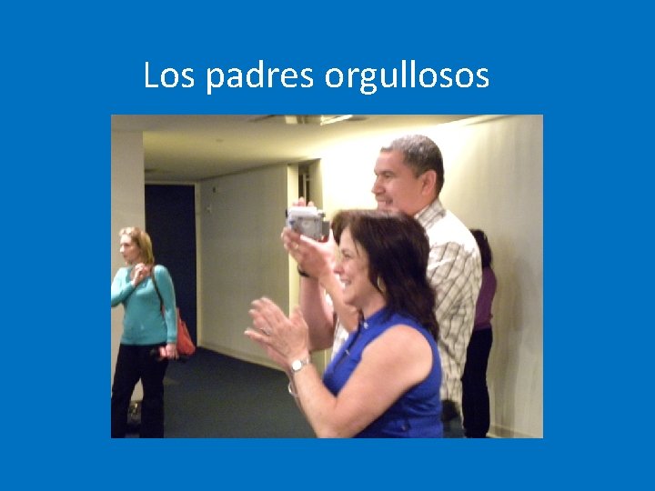 Los padres orgullosos 