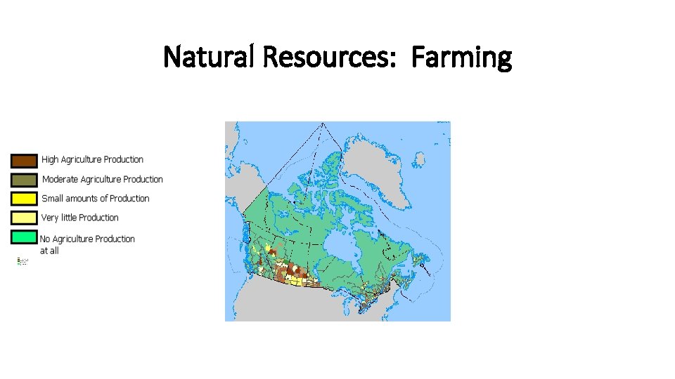 Natural Resources: Farming Natural Resources: Farming