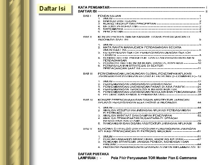 Daftar Isi 