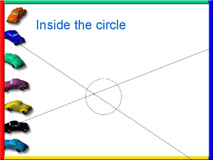 Inside the circle 