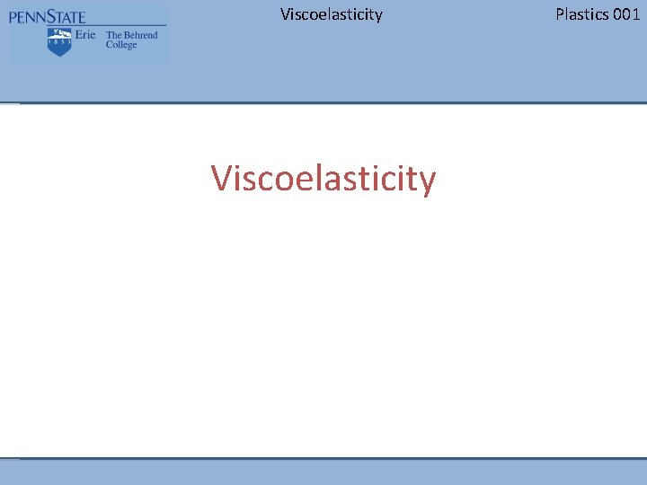 Viscoelasticity Plastics 001 