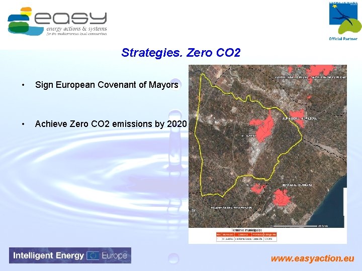 Strategies. Zero CO 2 • Sign European Covenant of Mayors • Achieve Zero CO