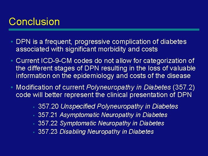 diabetic peripheral neuropathy icd 10 szövetségi szabványok diabétesz kezelésére
