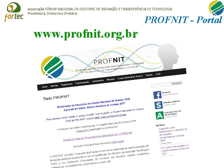 Associação FÓRUM NACIONAL DE GESTORES DE INOVAÇÃO E TRANSFERÊNCIA DE TECNOLOGIA Presidência, Diretoria e