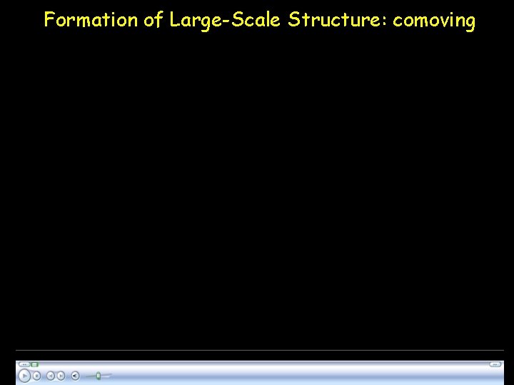 Formation of Large-Scale Structure: comoving 