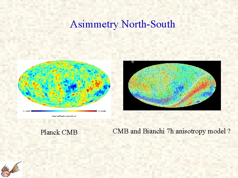 Asimmetry North-South Planck CMB and Bianchi 7 h anisotropy model ? 