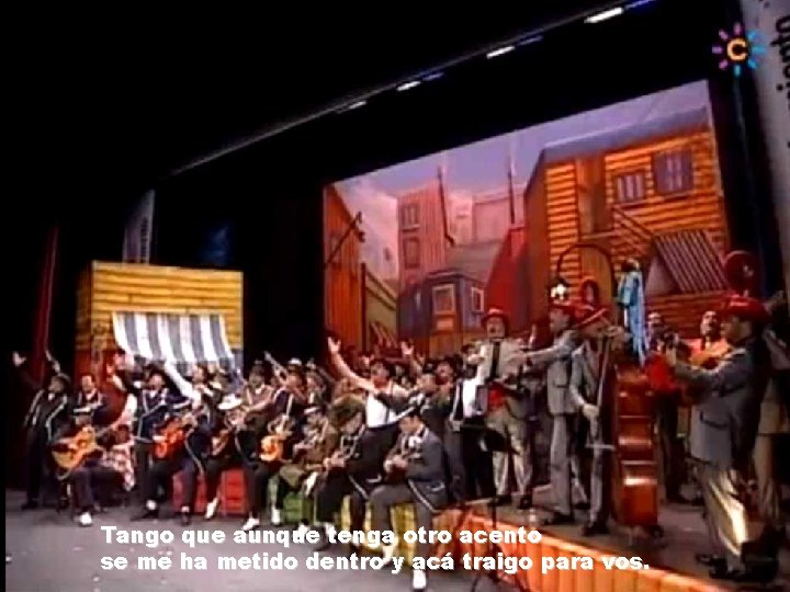 Tango que aunque tenga otro acento se me ha metido dentro y acá traigo