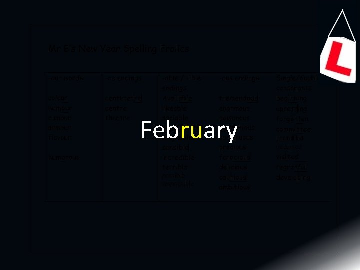 February February