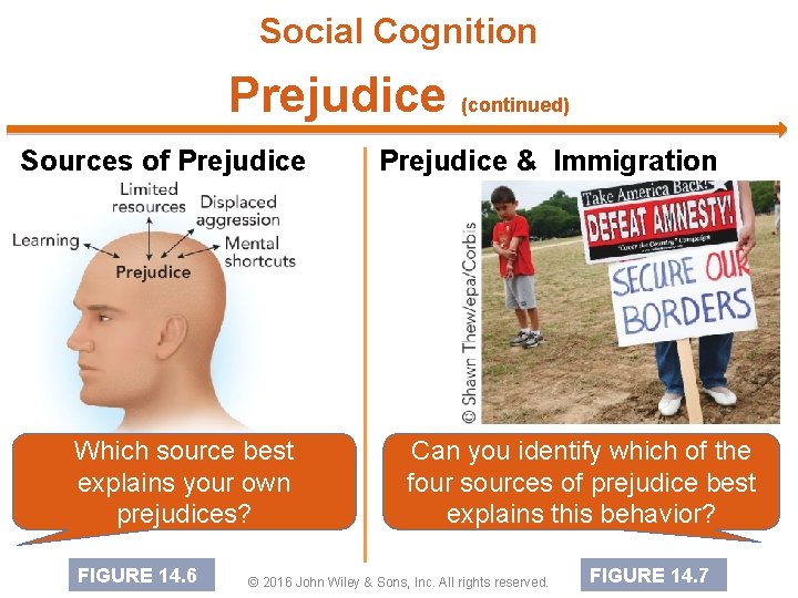 Social Cognition Prejudice (continued) Sources of Prejudice Which source best explains your own prejudices?