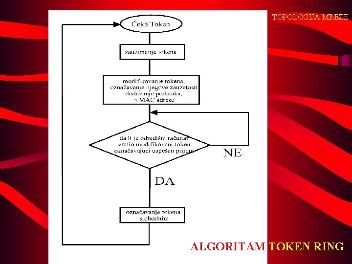 TOPOLOGIJA MREŽE ALGORITAM TOKEN RING 