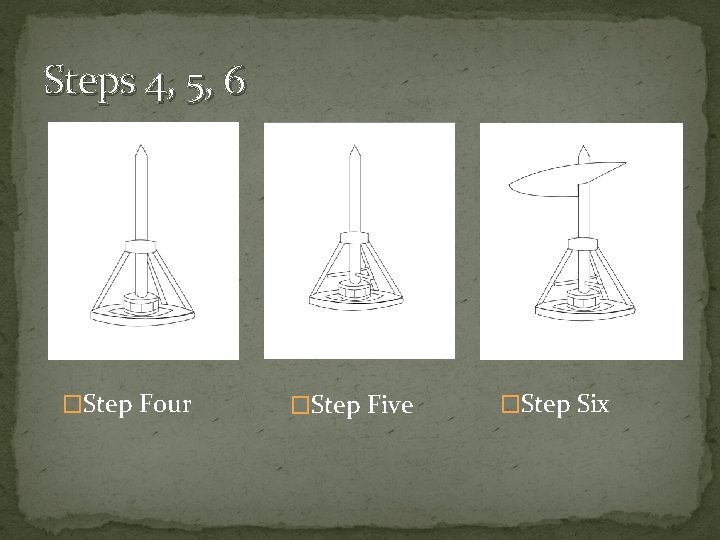 Steps 4, 5, 6 �Step Four �Step Five �Step Six 