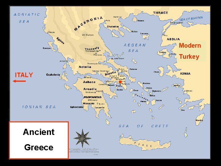 Modern Asia Minor Turkey ITALY Ancient Greece • Modern Asia Minor Turkey ITALY Ancient Greece •