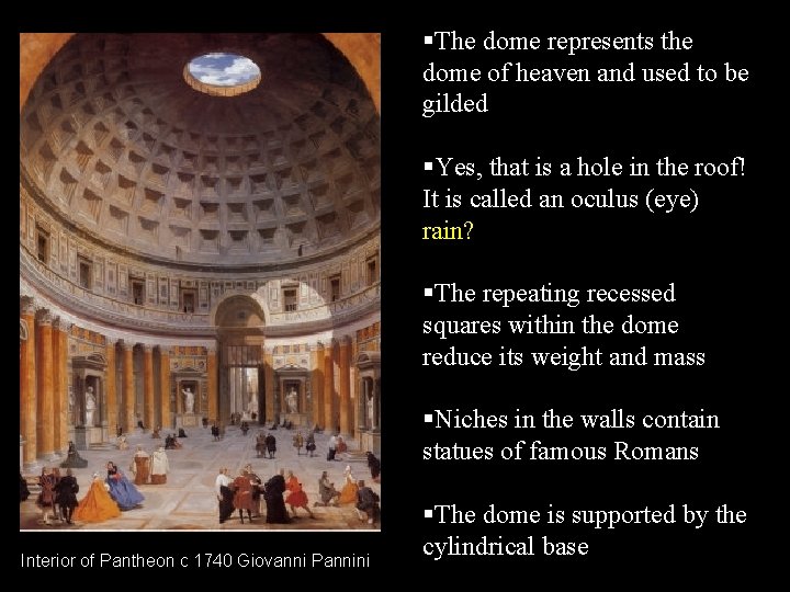 §The dome represents the dome of heaven and used to be gilded §Yes, that §The dome represents the dome of heaven and used to be gilded §Yes, that