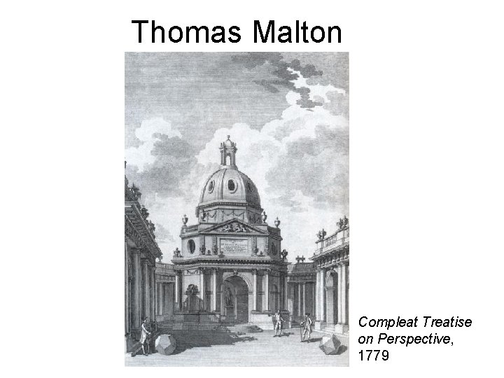 Thomas Malton Compleat Treatise on Perspective, 1779 