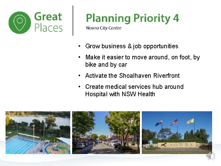  • Grow business & job opportunities • Make it easier to move around,